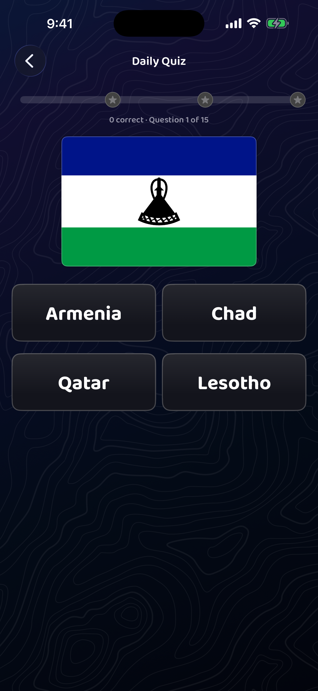 Daily quiz question 1: which country is this flag?